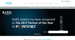 Desktop Screenshot of barqsystems.com